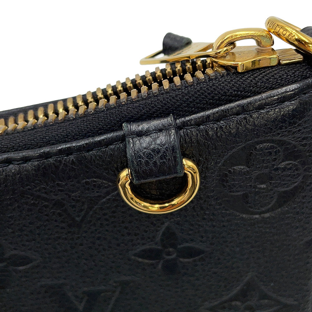 LOUIS VUITTON Easy Pouch NoirM80349 Monogram Empreinte Leather