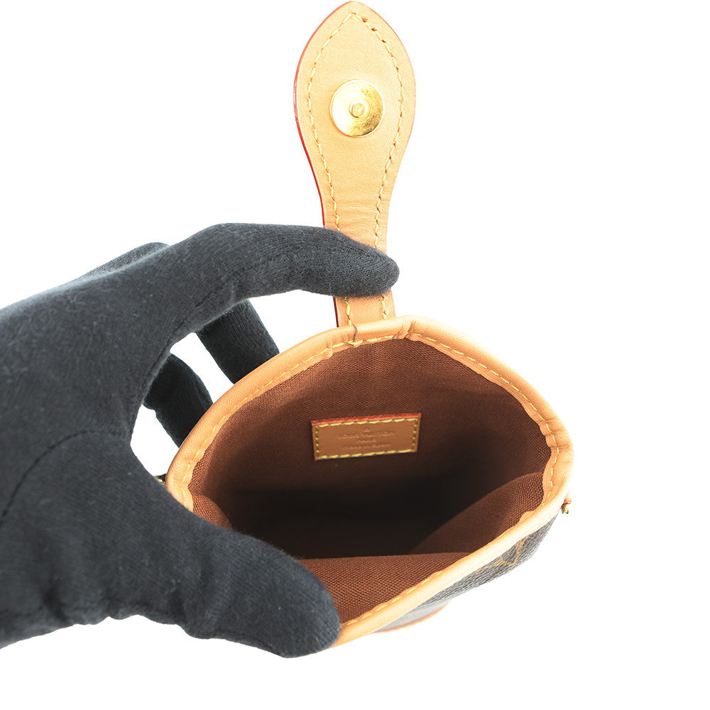 LOUIS VUITTON Fold Me Pouch BrownM80874 Monogram