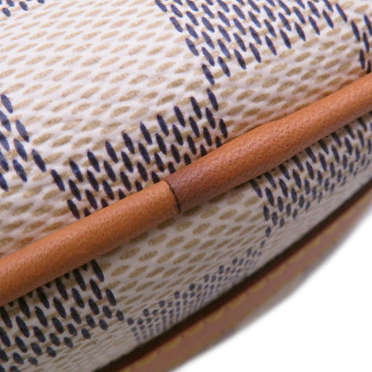 LOUIS VUITTON Boite Chapeau Souple BeigeN40333 Damier Azur Size PM