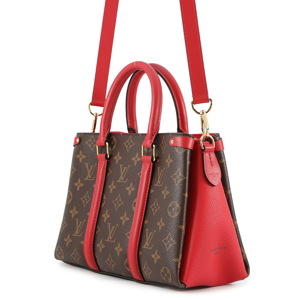 LOUIS VUITTON Soufflot NV CeriseM44818 Monogram Size BB