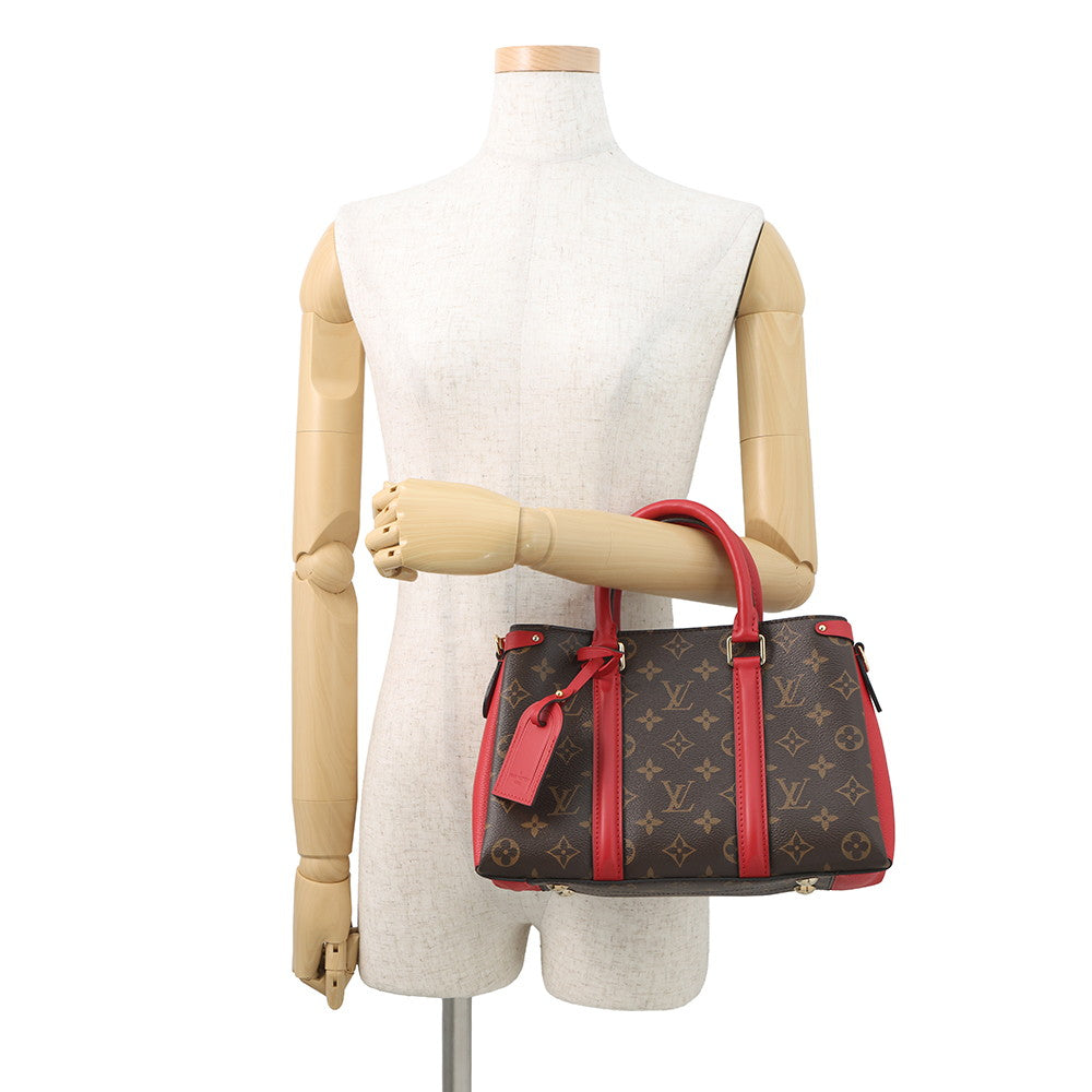 LOUIS VUITTON Soufflot NV CeriseM44818 Monogram Size BB