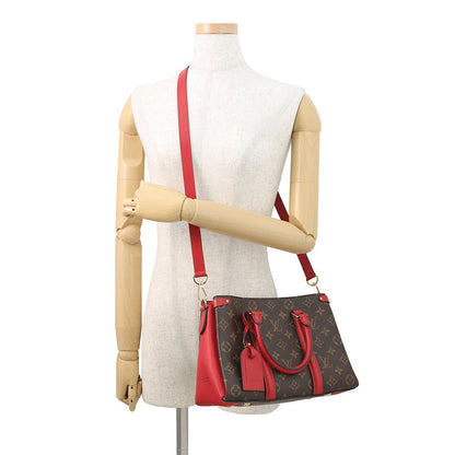 LOUIS VUITTON Soufflot NV CeriseM44818 Monogram Size BB