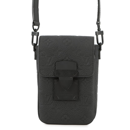 LOUIS VUITTON SPadlock Vertical Wearable Wallet NoirM81524 Monogram・Taurillon