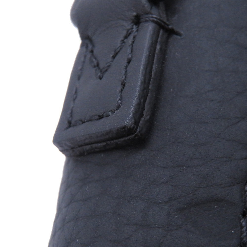 LOUIS VUITTON SPadlock Vertical Wearable Wallet NoirM81524 Monogram・Taurillon
