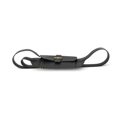 HERMES elan pocket Black Swift Leather