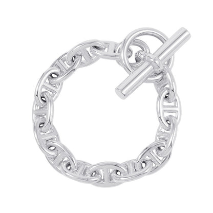 HERMES Chaine d'Ancre Bracelet 14 frames Size PM SV925