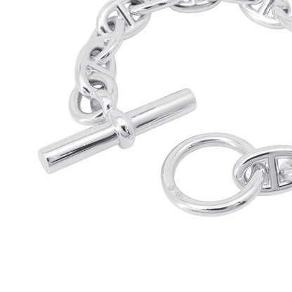 HERMES Chaine d'Ancre Bracelet 14 frames Size PM SV925