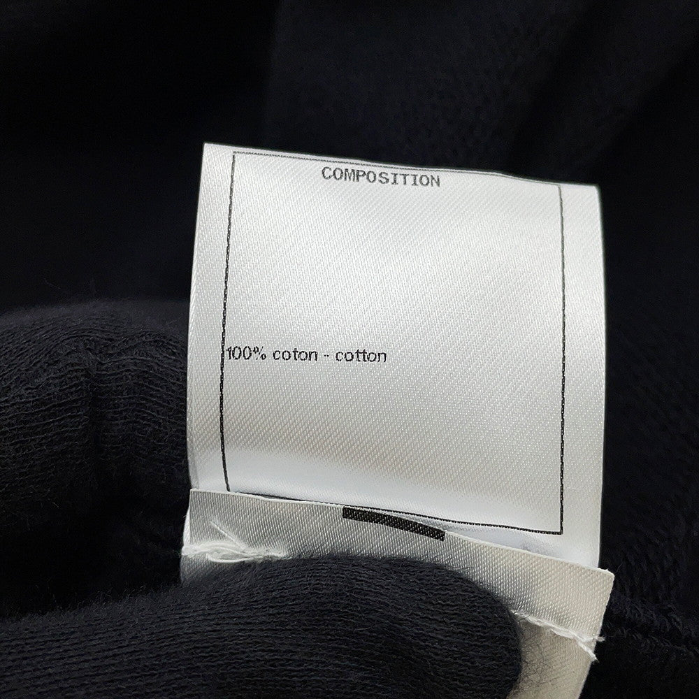 CHANEL Komark Knitted Fabric Size M Black/GoldP57840 Cotton100%