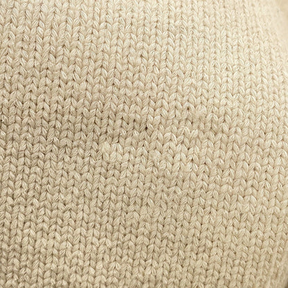 LOUIS VUITTON Signature Light Cardigan Size XL Beige/Brown1AFPXY Cotton65% Nylon35%