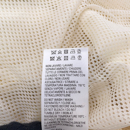 BALENCIAGA 3B Sports Icon Track Jacket Size XXS Ivory746483 Nylon100%