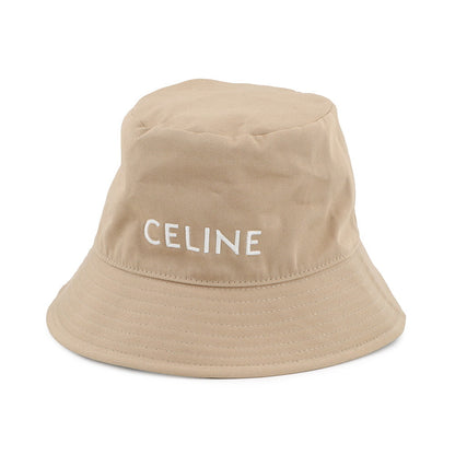 CELINE logo bucket hat Size S Beige2AU3B968P Cotton100%
