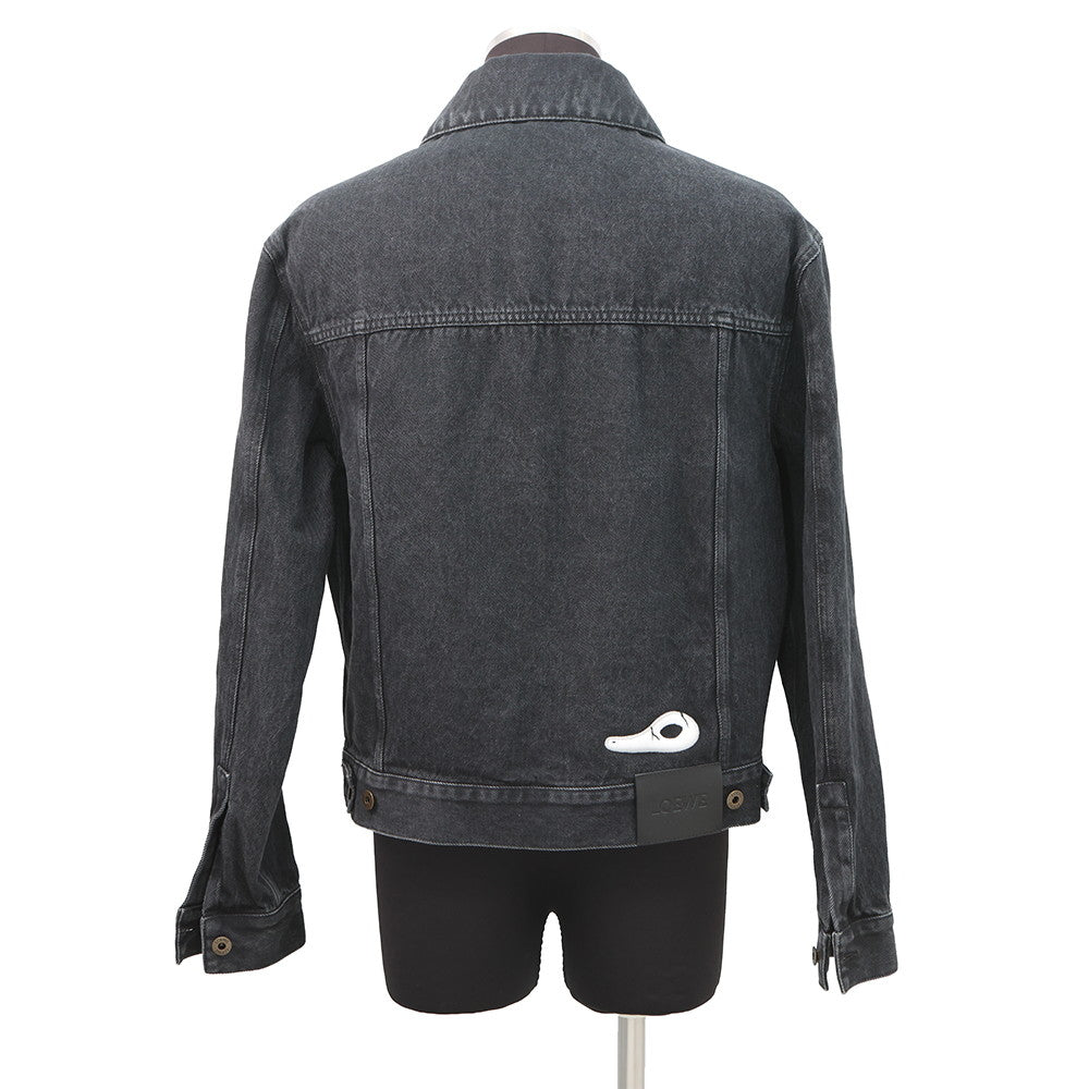 LOEWE 24 Stainless Steel SUNA FUJITA Collaboration Denim Jacket Size Chronomat 44 BlackH526Y50W15 Cotton100%