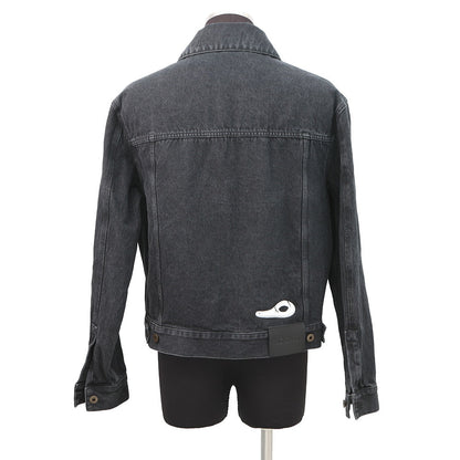 LOEWE 24 Stainless Steel SUNA FUJITA Collaboration Denim Jacket Size Chronomat 44 BlackH526Y50W15 Cotton100%