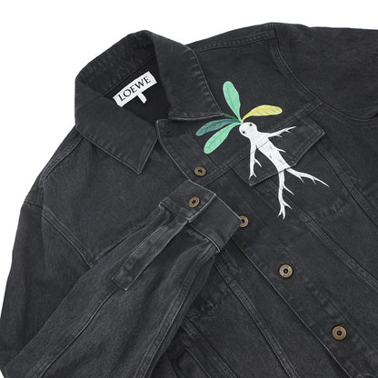 LOEWE 24 Stainless Steel SUNA FUJITA Collaboration Denim Jacket Size Chronomat 44 BlackH526Y50W15 Cotton100%