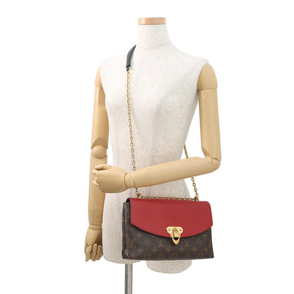 LOUIS VUITTON Saint-Placide CeriseM43713 Monogram Grain Leather