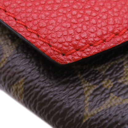 LOUIS VUITTON Saint-Placide CeriseM43713 Monogram Grain Leather