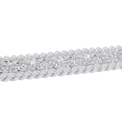 HERMES Chaine d'Ancre Multi Chain Bracelet Size 17 SV925