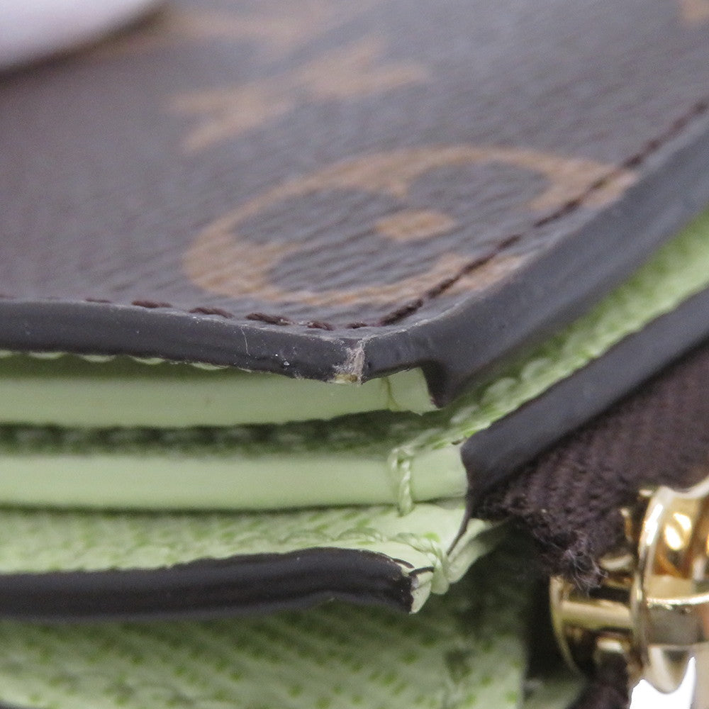 LOUIS VUITTON Portefeuille Lisa VertNoteM82382 Monogram