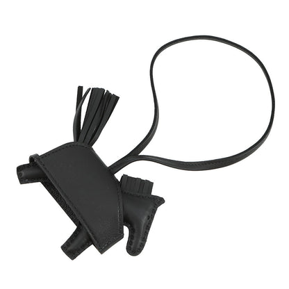 HERMES Robeo Padlock Black Lambskin