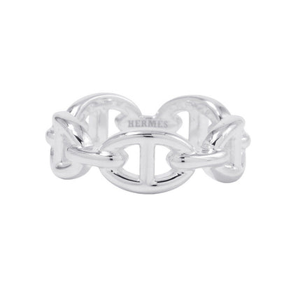 HERMES Chaine d'Ancre Anchene Ring Size PM/53/#13 SV925
