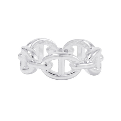HERMES Chaine d'Ancre Anchene Ring Size PM/53/#13 SV925