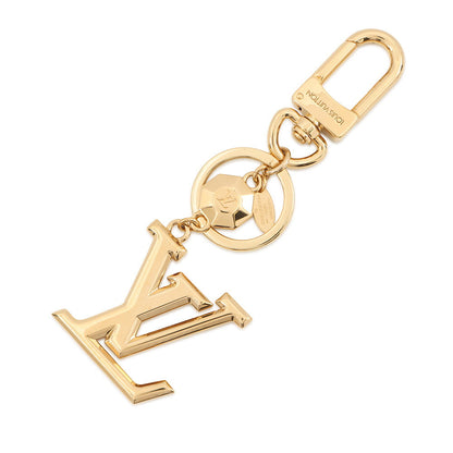 LOUIS VUITTON Key chain/LV facet GoldM65216 Metal