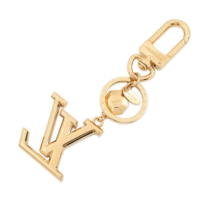 LOUIS VUITTON Key chain/LV facet GoldM65216 Metal