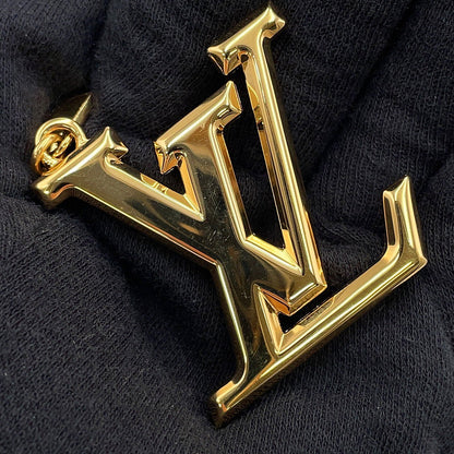 LOUIS VUITTON Key chain/LV facet GoldM65216 Metal