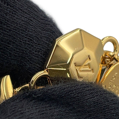 LOUIS VUITTON Key chain/LV facet GoldM65216 Metal