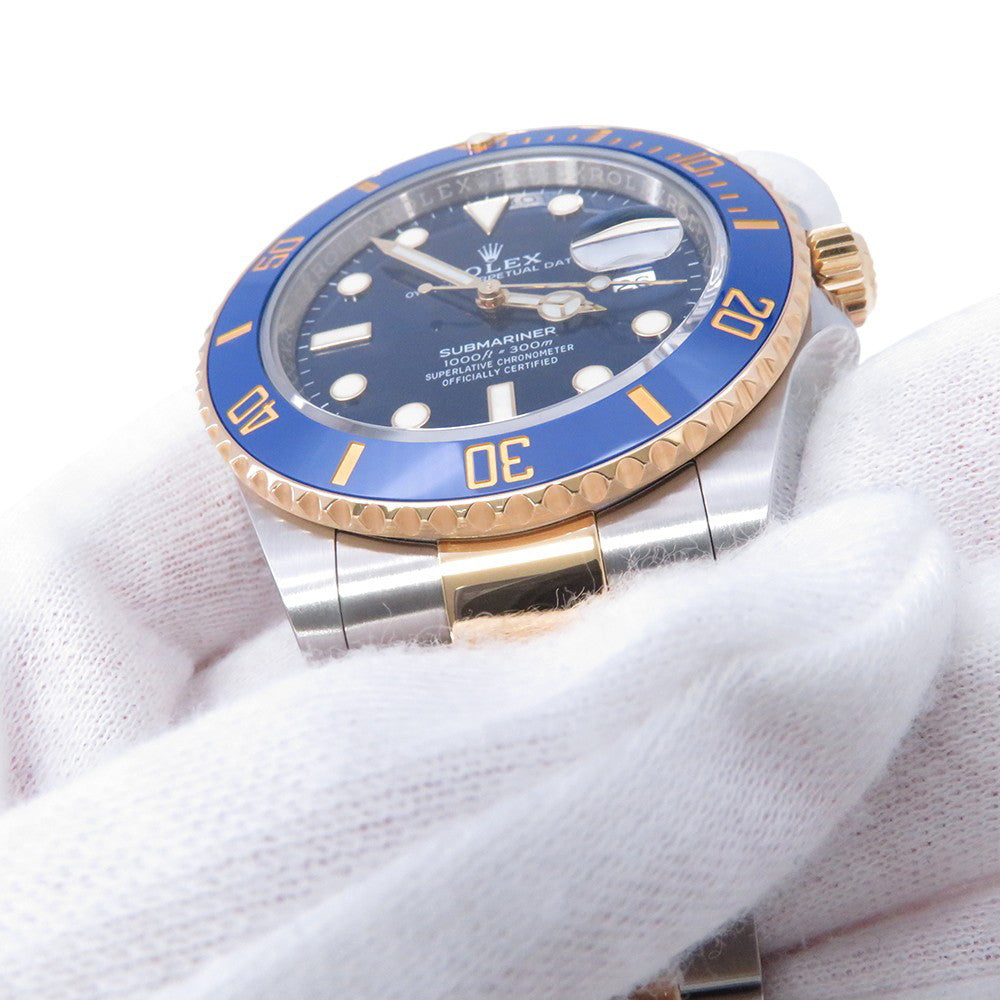 ROLEX Submariner - Date W40mm Stainless Steel K18YG Blue Dial126613LB