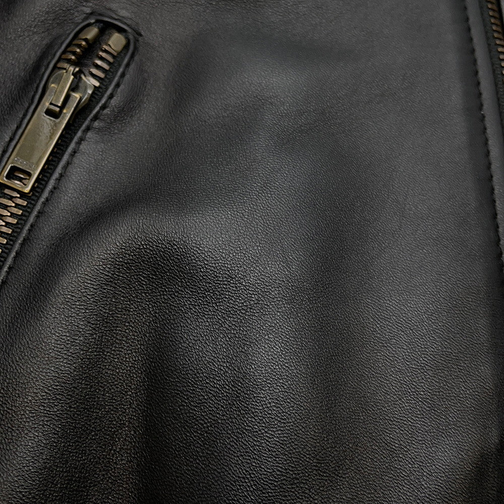 GUCCI Blouson Size 36 Black659238 Exterior Lambskin、Lining Silk100%