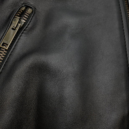 GUCCI Blouson Size 36 Black659238 Exterior Lambskin、Lining Silk100%