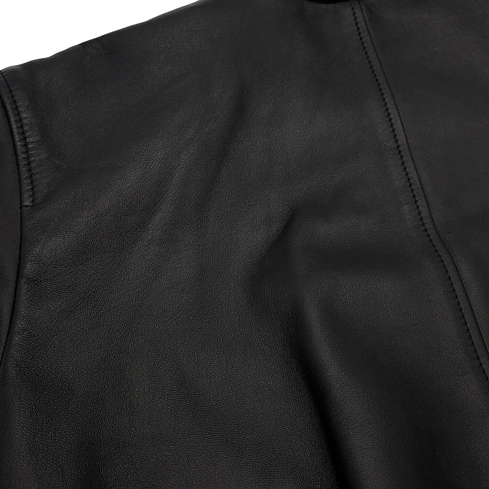 GUCCI Blouson Size 36 Black659238 Exterior Lambskin、Lining Silk100%