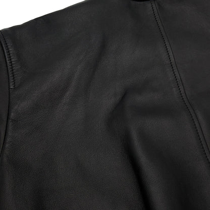 GUCCI Blouson Size 36 Black659238 Exterior Lambskin、Lining Silk100%