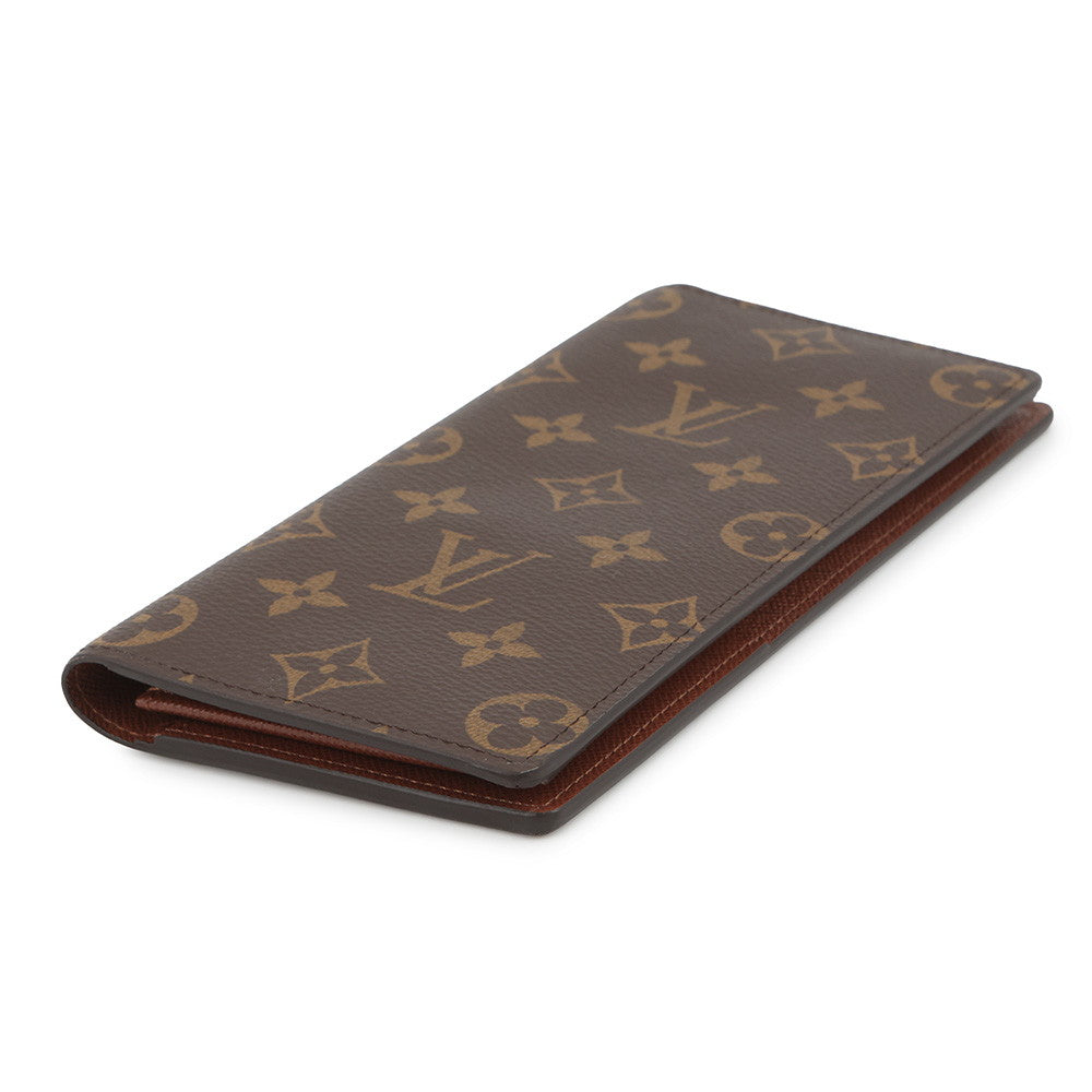 LOUIS VUITTON Portefeuille Brazza BrownM66540 Monogram