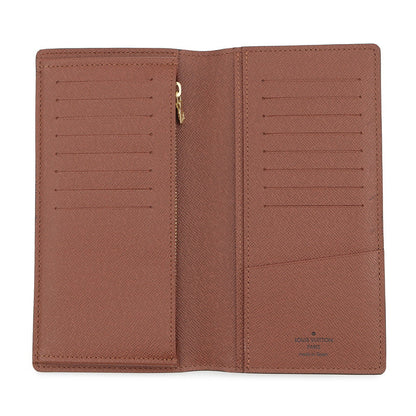LOUIS VUITTON Portefeuille Brazza BrownM66540 Monogram
