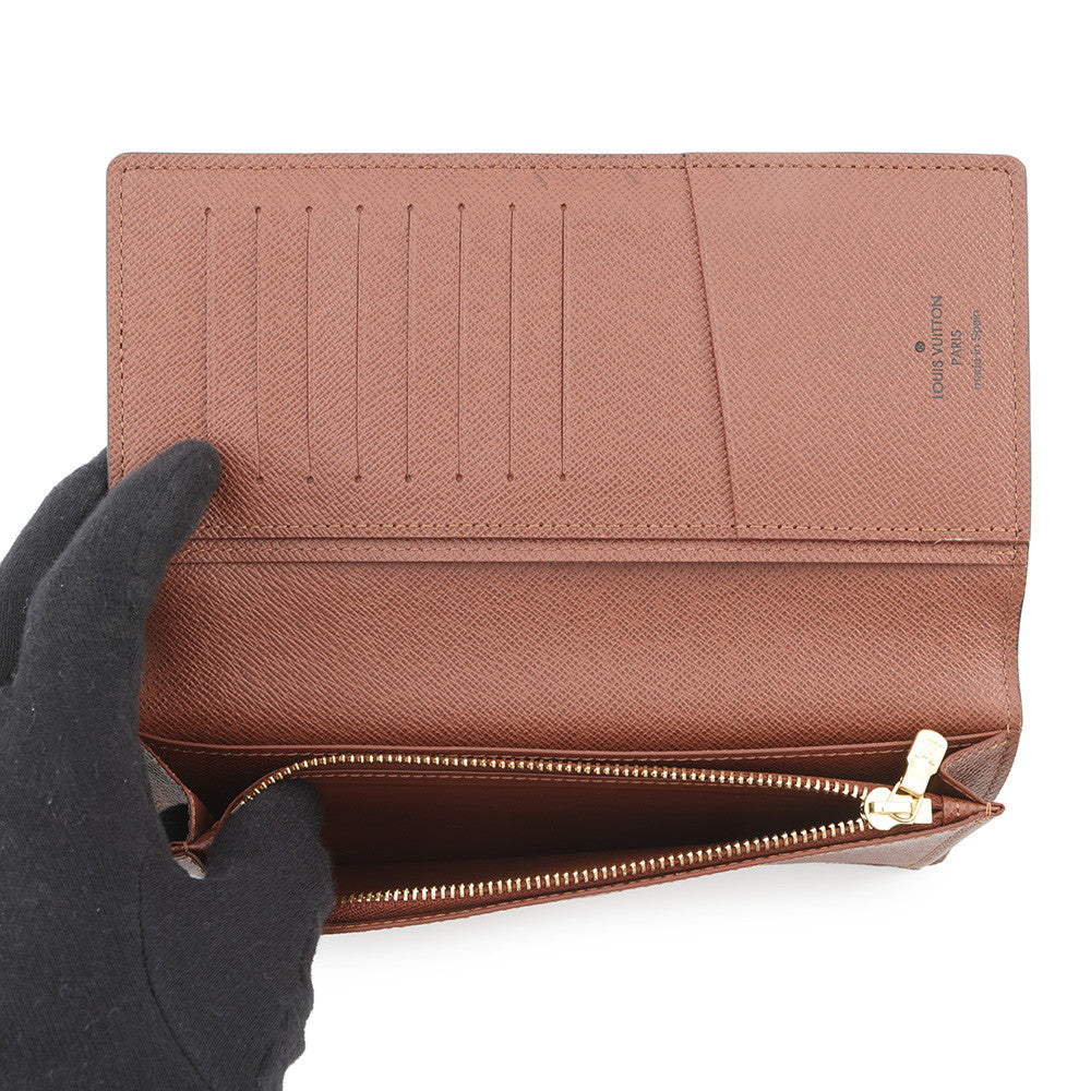 LOUIS VUITTON Portefeuille Brazza BrownM66540 Monogram