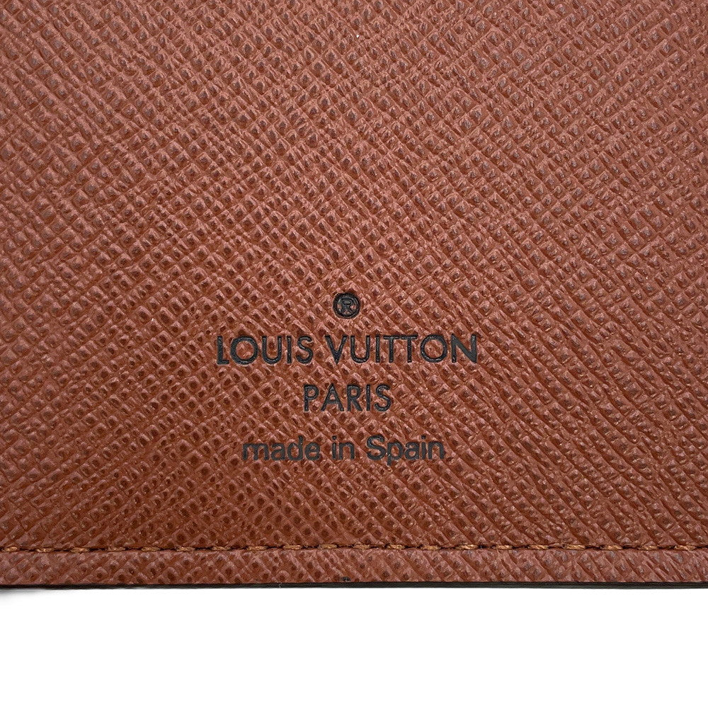LOUIS VUITTON Portefeuille Brazza BrownM66540 Monogram