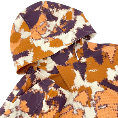 LOUIS VUITTON Camouflage Pattern Mountain Parka Size 50 Orange/Multicolor1AF866 Cotton100%