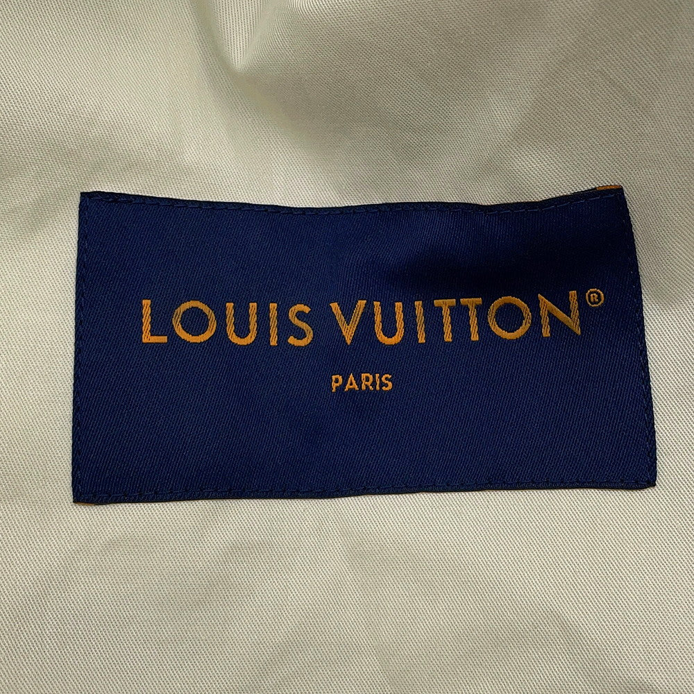 LOUIS VUITTON Camouflage Pattern Mountain Parka Size 50 Orange/Multicolor1AF866 Cotton100%