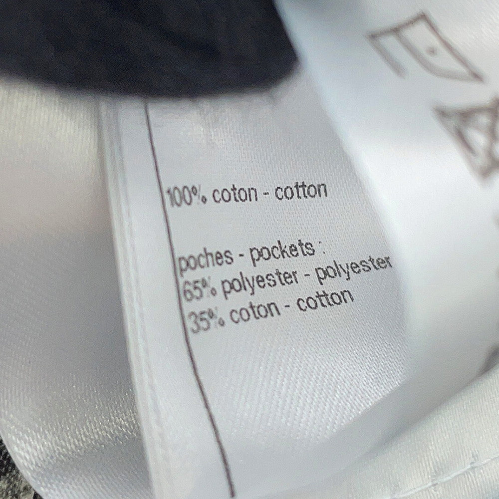 CHANEL Denim Print Washed Denim Size 36 BlueP80387 Cotton 100%