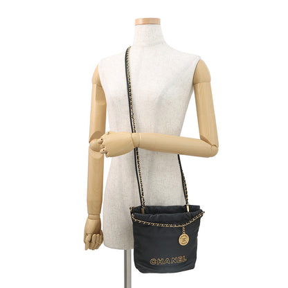 CHANEL CHANEL22 2WAYChainShoulder BlackAS3980 Caviar Leather Size Mini