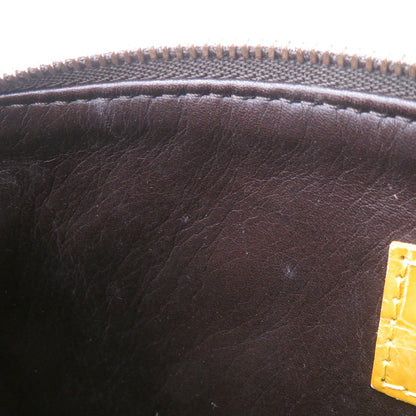 LOUIS VUITTON Pochette Accessoires Brown/YellowM92710 Monogram Trompe l'oeil Cotton Pile