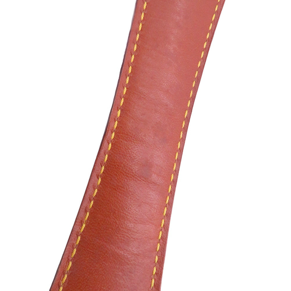 LOUIS VUITTON Pochette Accessoires Brown/YellowM92710 Monogram Trompe l'oeil Cotton Pile