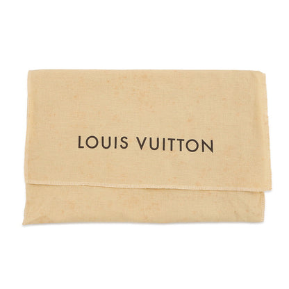 LOUIS VUITTON Pochette Accessoires Brown/YellowM92710 Monogram Trompe l'oeil Cotton Pile