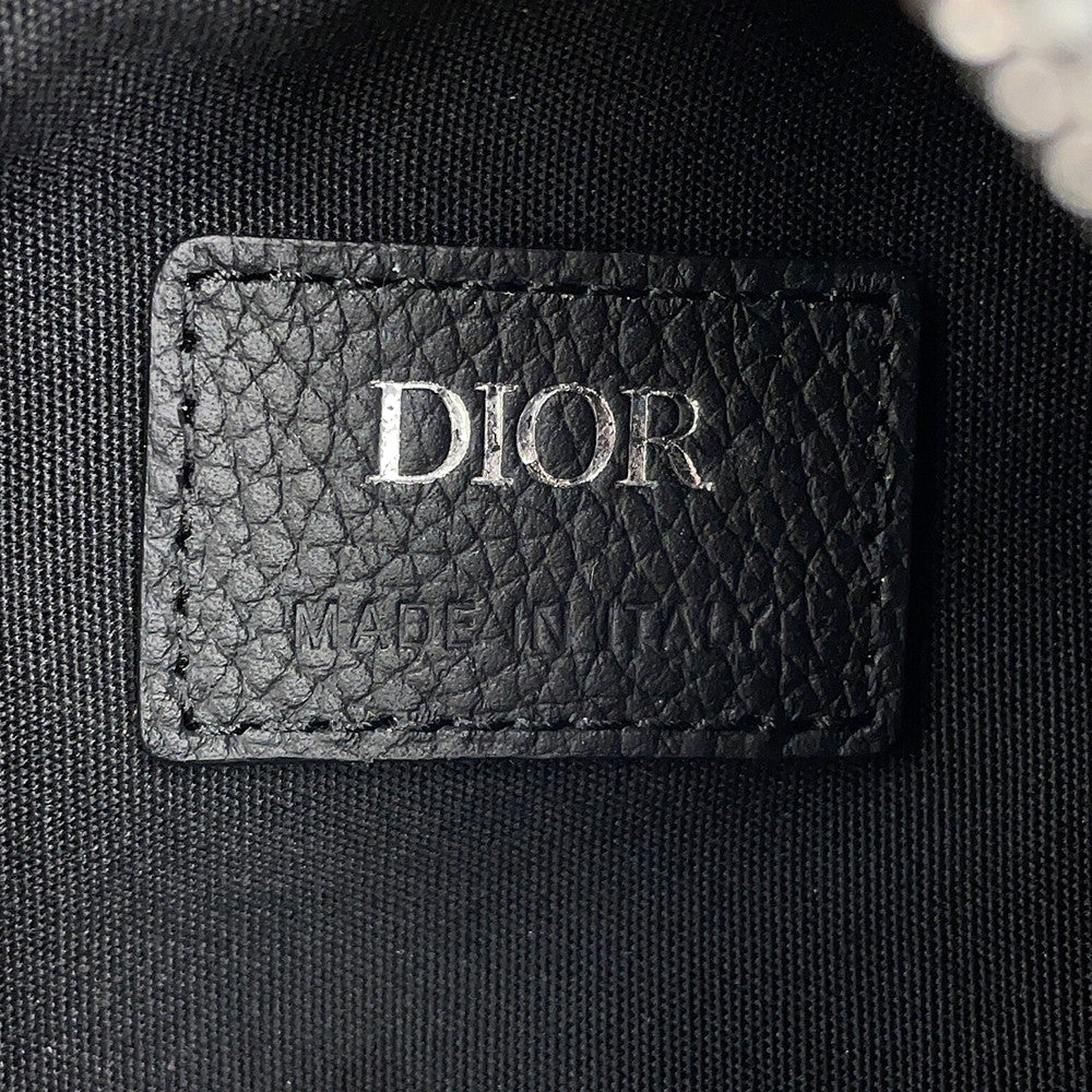 Dior Oblique SCARAB Crossbody Bag Black2ESBC311YKY Canvas Size Mini