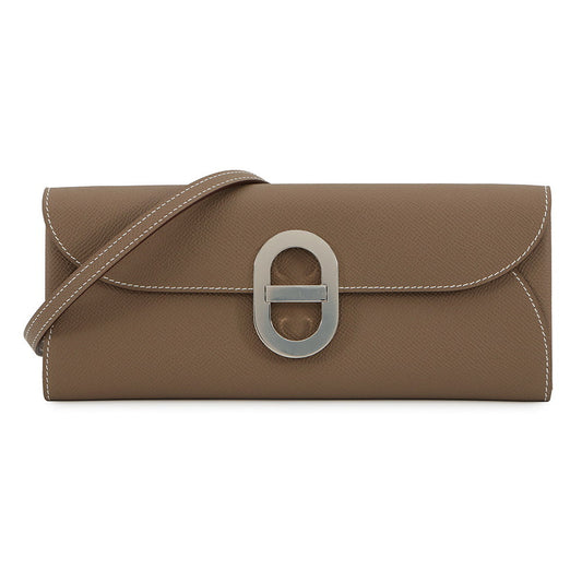 HERMES Mylon Togo Etoupe Epsom
