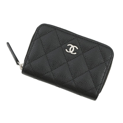 CHANEL Classic zip coin purse BlackAP0216 Caviar Leather