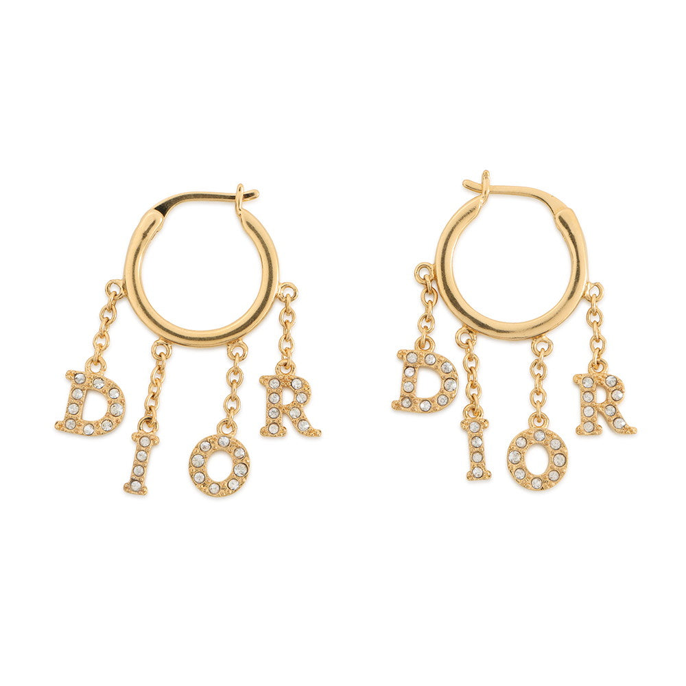 Dior Diore Revolution Earrings GoldE3230WOMCY Metal Rhinestone