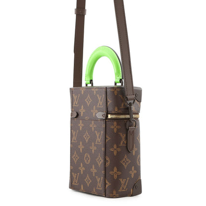LOUIS VUITTON Vertical Box Trunk GreenM59664 Monogram